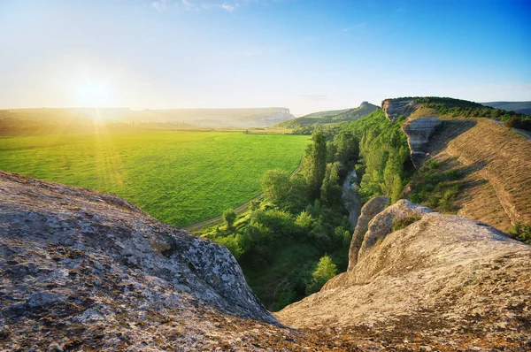 stock image Mountain landscape. Composition of nature.