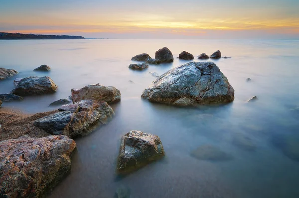 Vacker havsutsikt. Naturens sammansättning. — Stockfoto