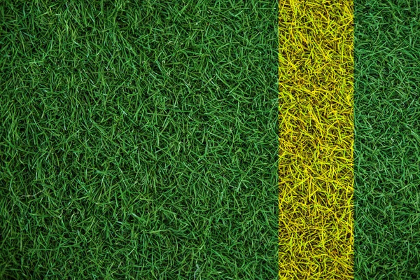 Yeşil çim çimen doku sarı çizgili