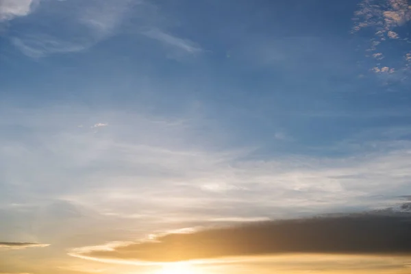 日没の夏空 — ストック写真