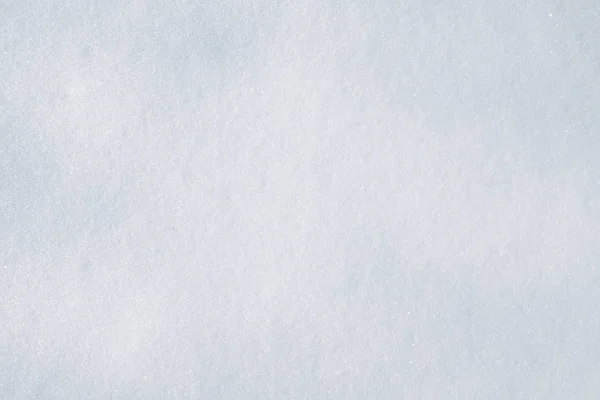 Snow texture background, plain snow with light reflection — Stock Photo, Image