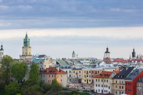 Lublin 'in (Polonya) yükseklik manzarası