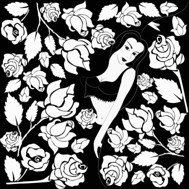 Gül oryantal dansçı