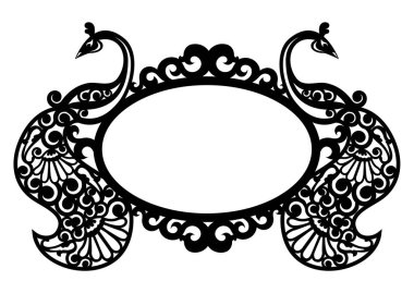 Lazer kesimi için tavuskuşu tırabzanı