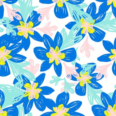 Kusursuz çiçek deseni