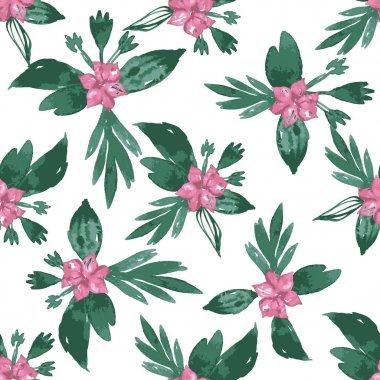 Kusursuz çiçek deseni