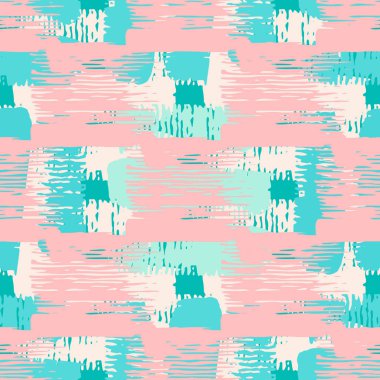 fırça konturları seamless modeli