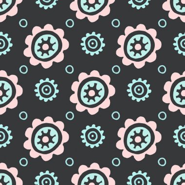 Kusursuz çiçek deseni