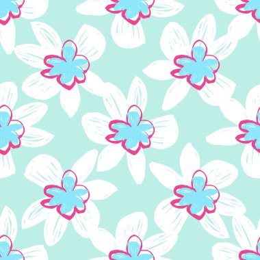 Kusursuz çiçek deseni