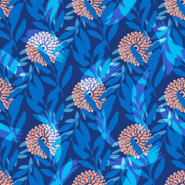 Kusursuz çiçek deseni