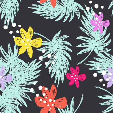 Kusursuz çiçek deseni