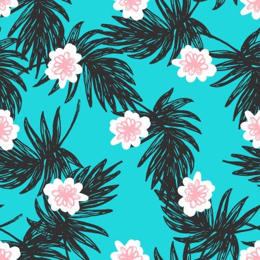 Kusursuz çiçek deseni