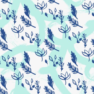 Kusursuz çiçek deseni