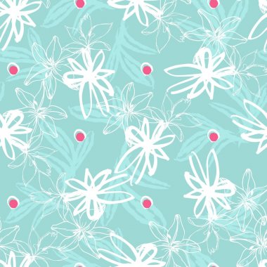 Kusursuz çiçek deseni