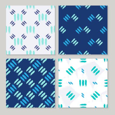 Soyut Kusursuz Desenler Ayarlandı