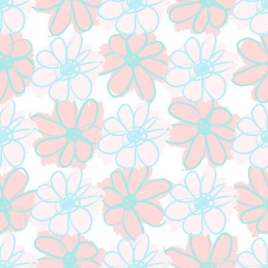 Kusursuz çiçek deseni