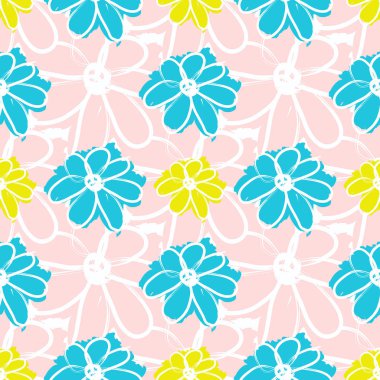 Kusursuz çiçek deseni