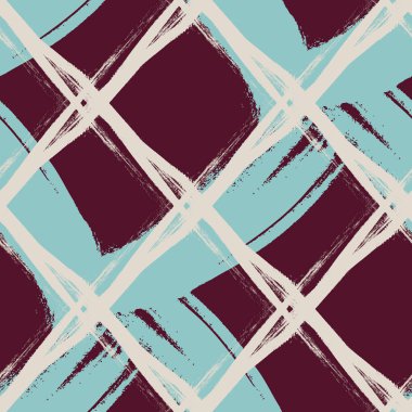 fırça konturları seamless modeli