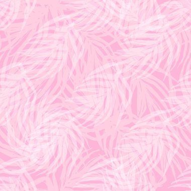 tropikal palmiye yaprağı deseni