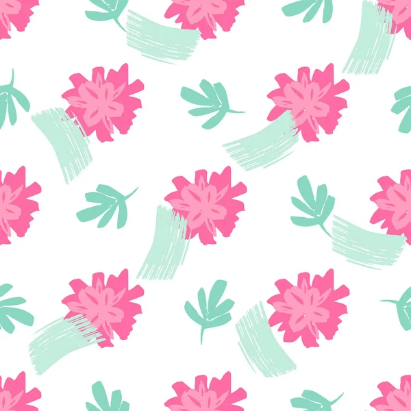 Modèle floral sans couture — Image vectorielle