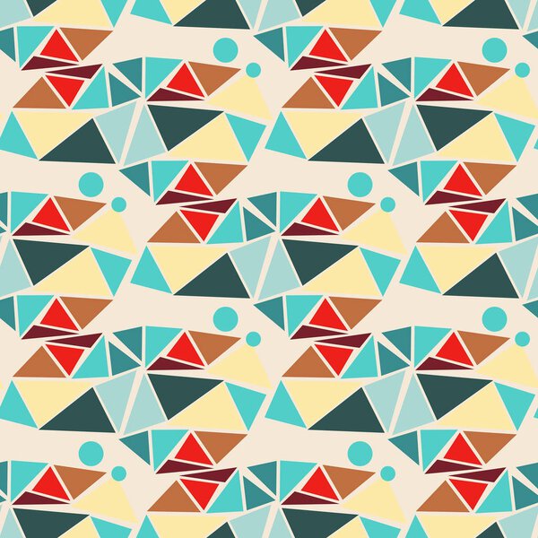 Geometric seamless pattern 