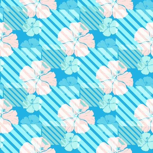 Modèle floral sans couture — Image vectorielle