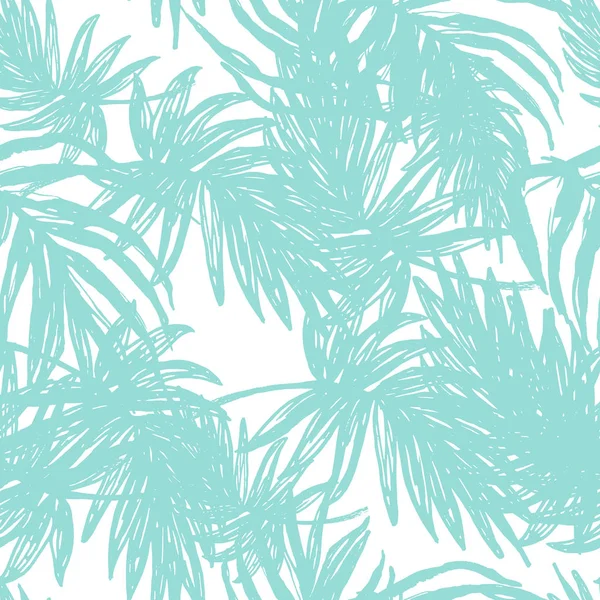 Patrón floral sin costuras — Vector de stock