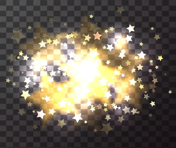 Sparkles lüks altın yıldızla 