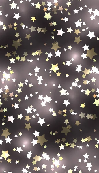 Безшовна текстура з зірками та іскрами . — стоковий вектор
