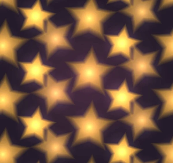 Naadloze textuur met wazig sterren — Stockvector