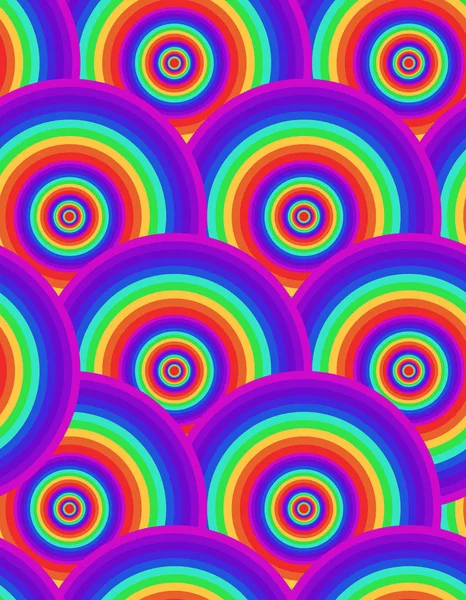 Textura de arco iris sin costuras — Vector de stock