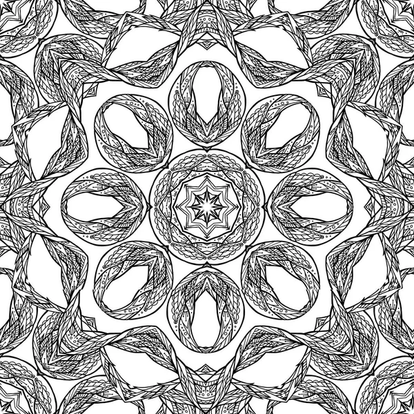 Dikişsiz siyah beyaz doku  