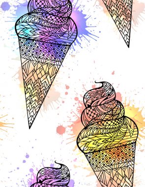 Doku dondurma koniler ile 