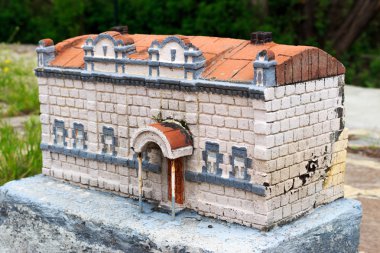 Kars tarihi bir taş ev. Modeli örnekleri. 2 Haziran 2016 - Kars, Türkiye