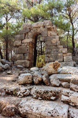 Phaselis, Antalya, Türkiye, antik kenti kalıntıları