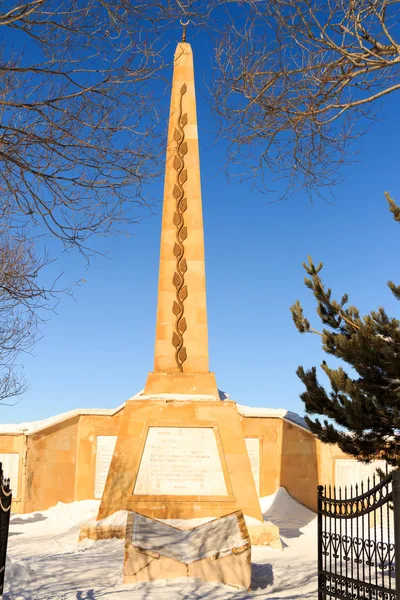 1919 Legend Kars Monument Sculpture — Stock Photo, Image