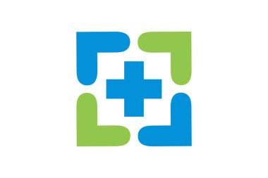 Vektör sağlık ve tıbbi Logo şablonu