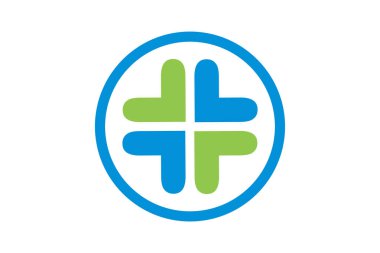 Vektör sağlık ve tıbbi Logo şablonu