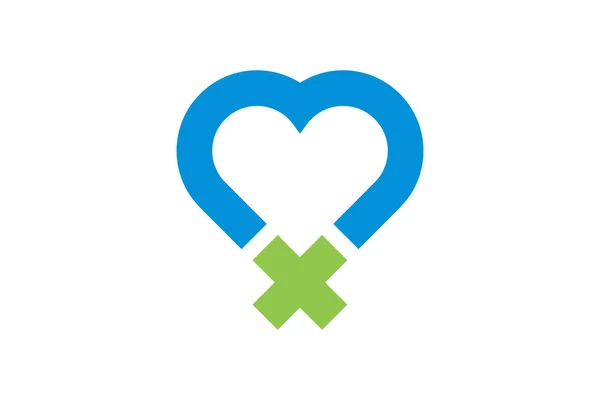 Vektör Sağlık Tıbbi Logo Şablonu — Stok Vektör