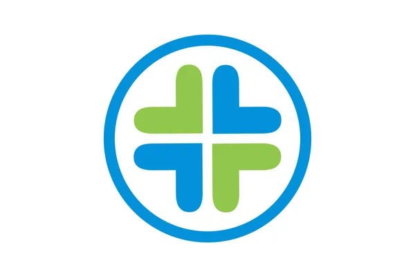 Vector Health Care Medical Logo Template — Stock Vector