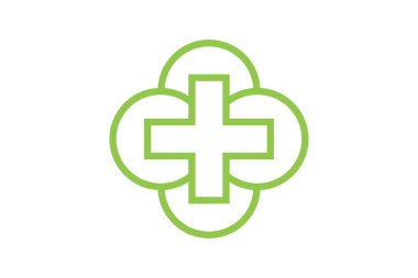 Vektör sağlık ve tıbbi Logo şablonu