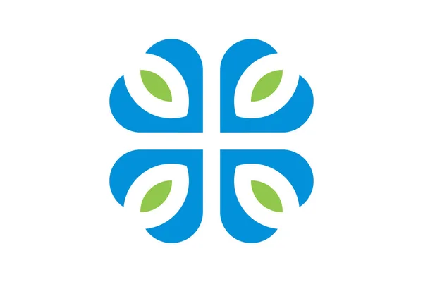 Vektör Sağlık Tıbbi Logo Şablonu — Stok Vektör