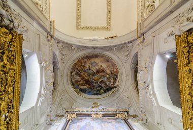 Santa CITA Palermo, Sicilya tespih hitabet iç