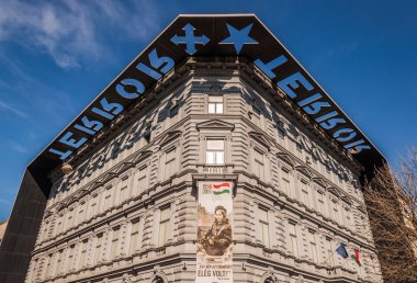 House of Terror or Terror Haza is a museum in Budapest, Hungary clipart