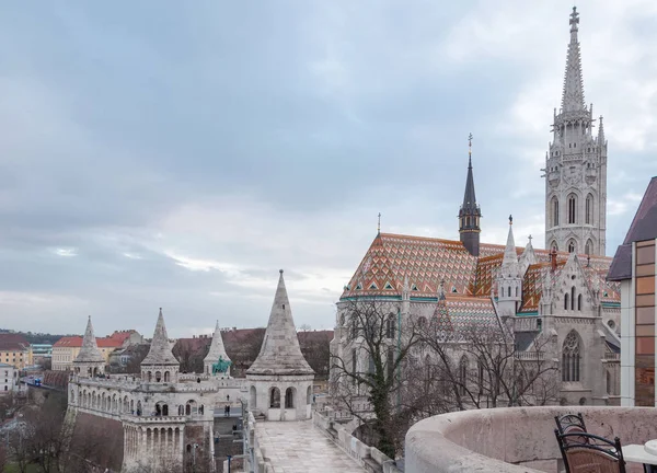 Kościół Macieja jest katolicki znajduje się w Budapeszcie, Węgry — Zdjęcie stockowe