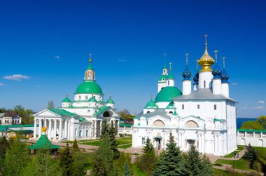 Spaso-Yakovlevsky Manastırı ve Zachatievsky Katedrali Rostov, Yaroslavl oblast, Rusya Federasyonu