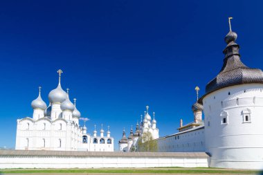Varsayım katedralde Rostov Kremlin, Yaroslavl oblast, Rusya Federasyonu.