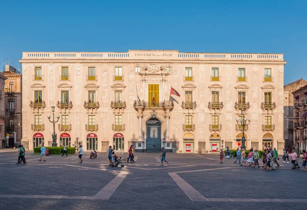 Byggnad vid universitetet i Catania — Stockfoto