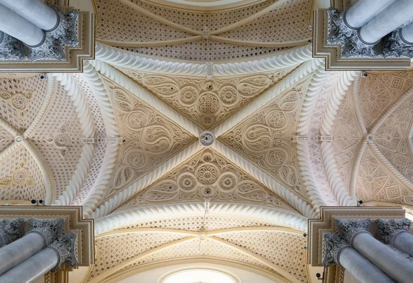 Decke der Kathedrale von erice, Provinz Trapani. Sizilien — Stockfoto