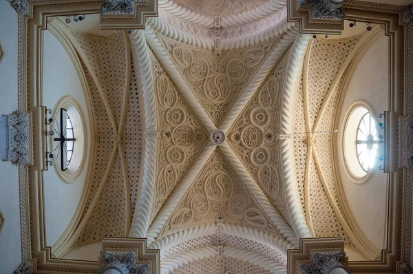 Innenraum der Kathedrale von erice, Provinz Trapani. sizilien, italien — Stockfoto